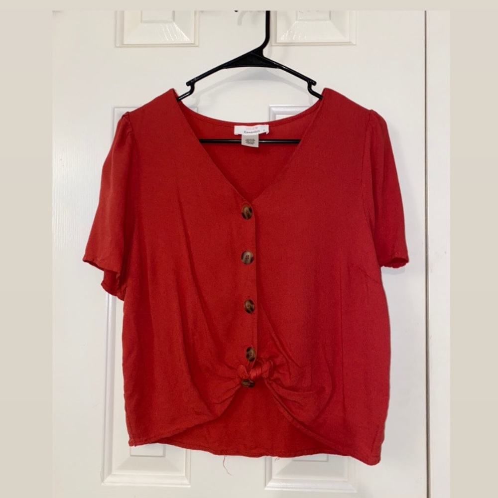 Button up top